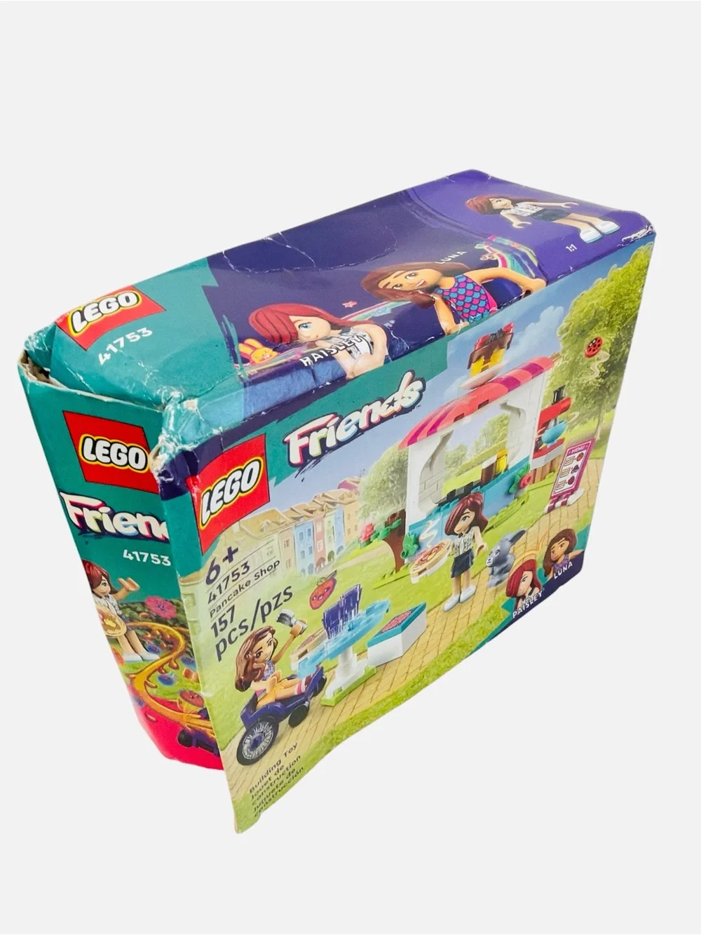 Lego 41753 Friends Sets: Pancake Shop 6+ 157 Pcs - New in Damaged Box